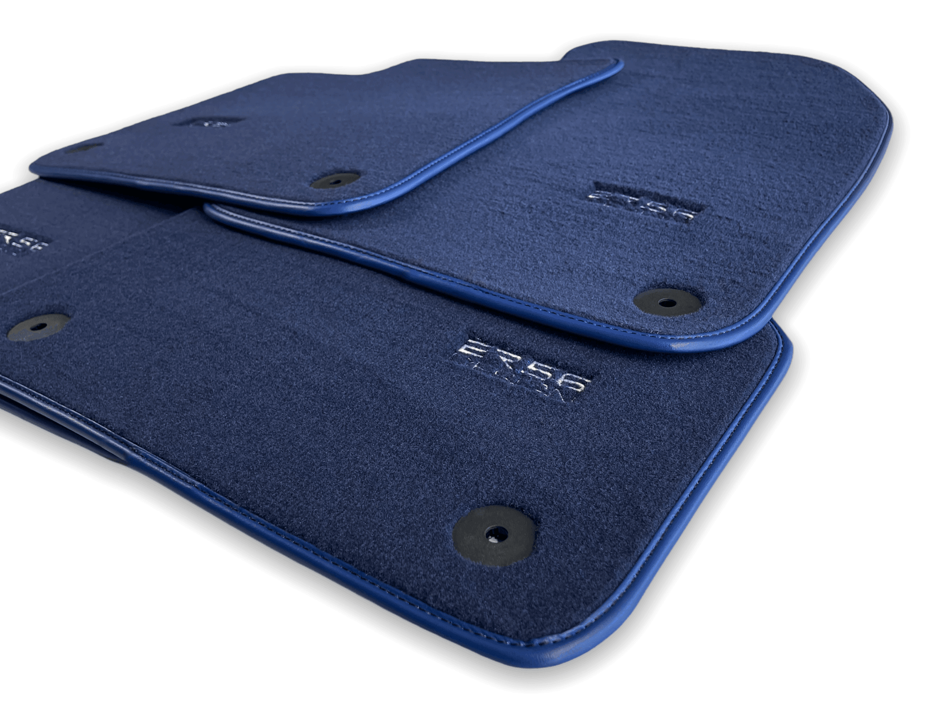 Dark Blue Floor Mats for Audi A4 - B5 Facelift Avant (1999-2001) | ER56 Design - AutoWin