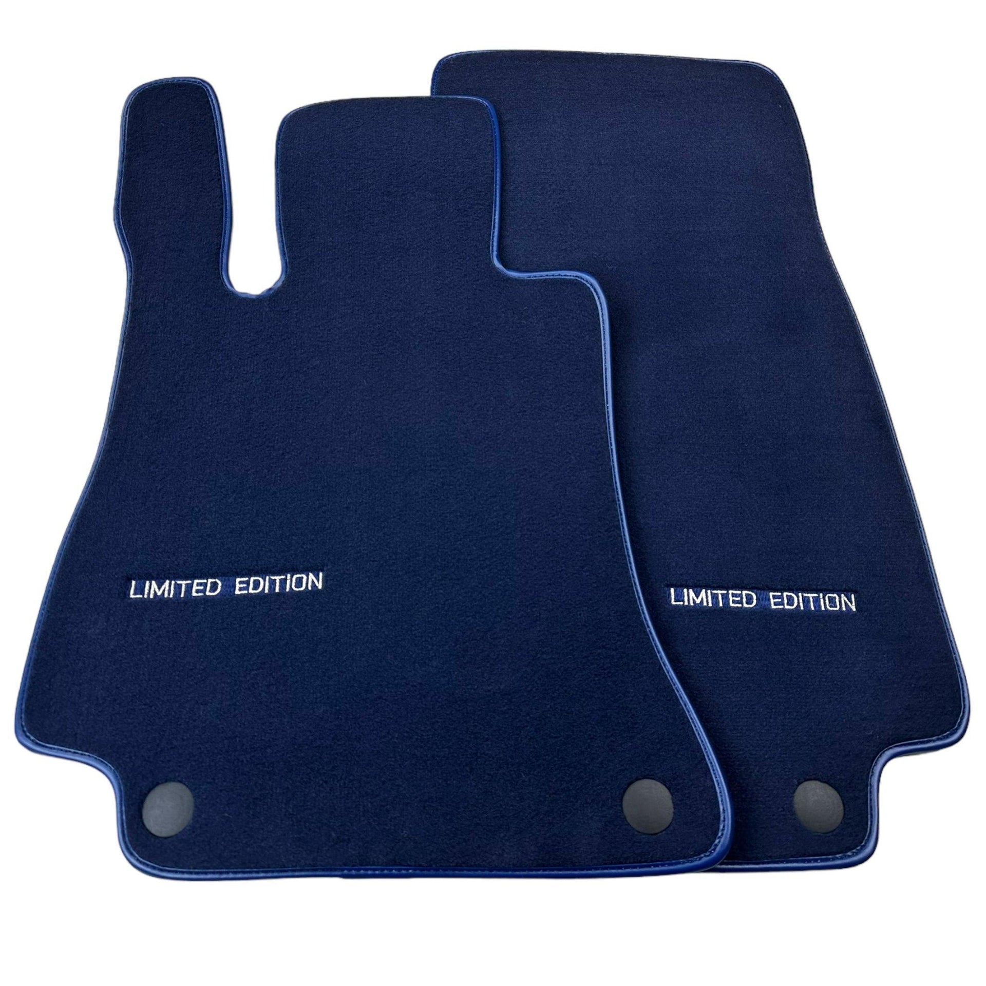 Dark Blue Floor Mats For Mercedes Benz E-Class S212 Estate Facelift (2013-2016) | Limited Edition - AutoWin