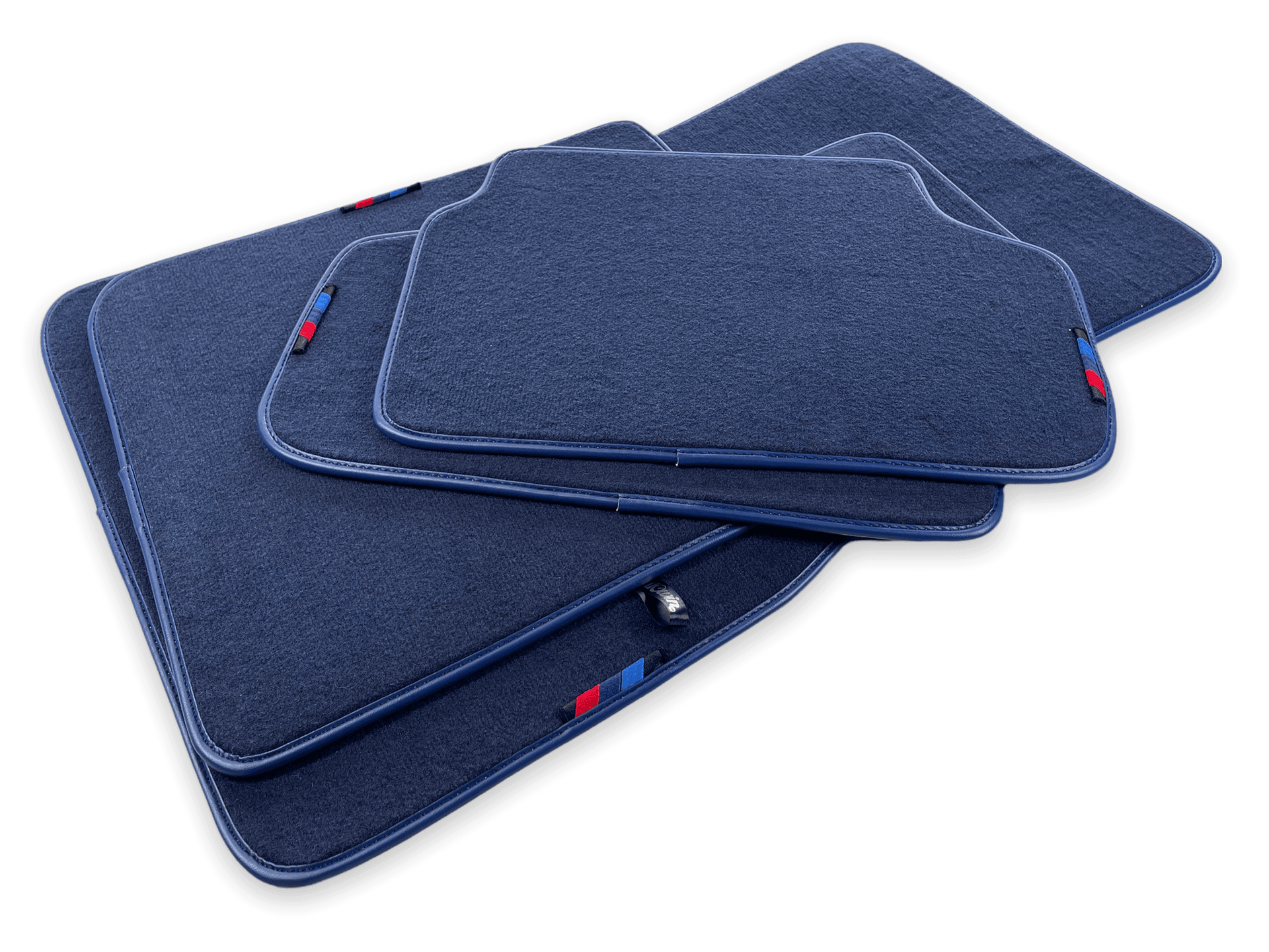 Dark Blue Mats For BMW M8 F91 Convertible With M Package - AutoWin