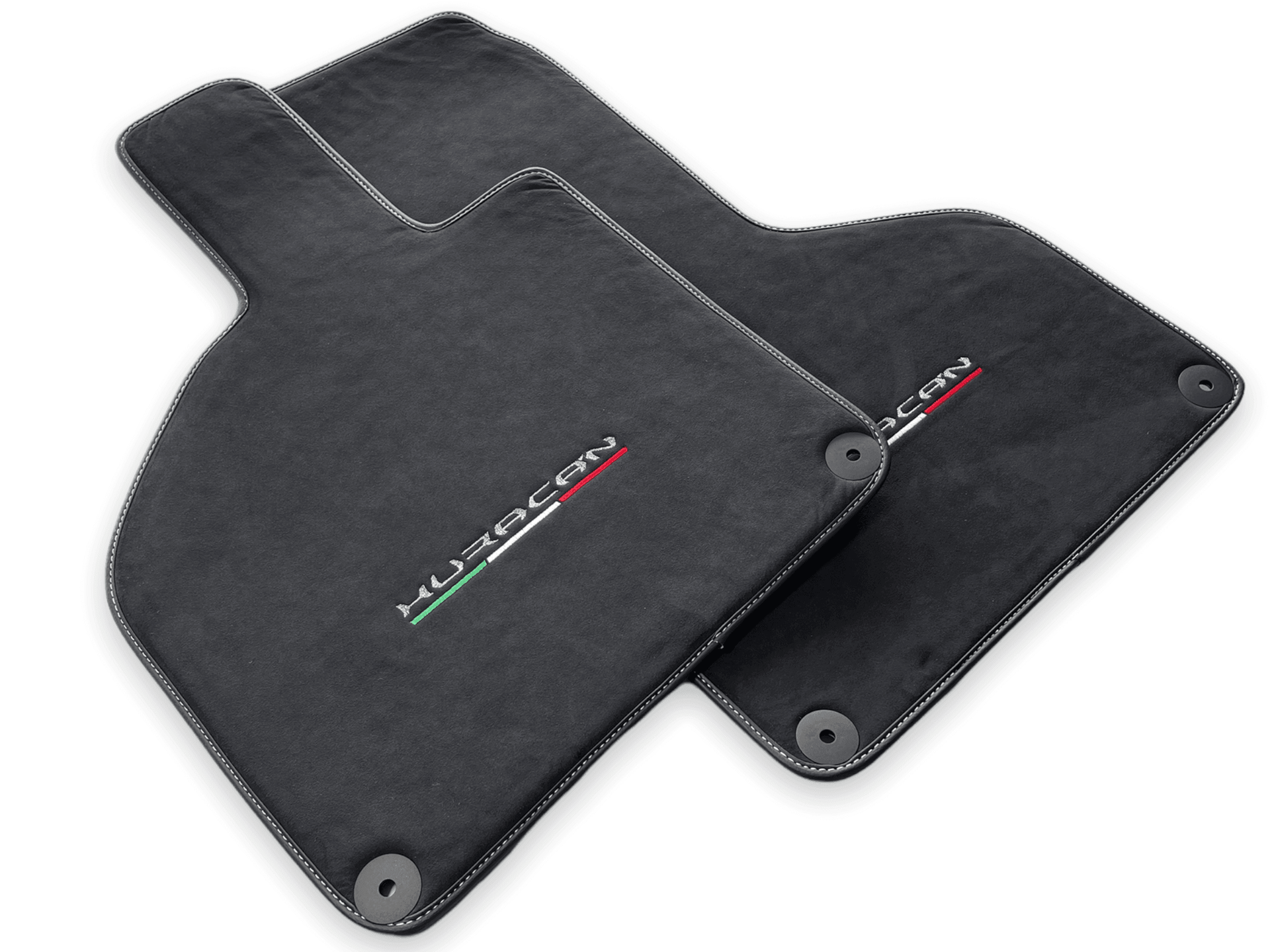 Floor Mats for Lamborghini Huracan Alcantara Leather - AutoWin