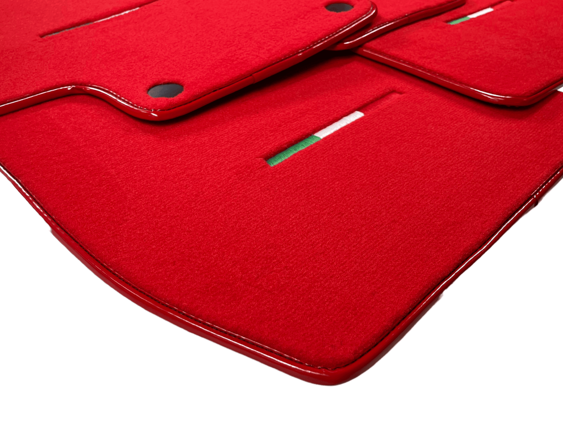 Floor Mats For Maserati GranTurismo (2007-2019) Red IT Edition - AutoWin
