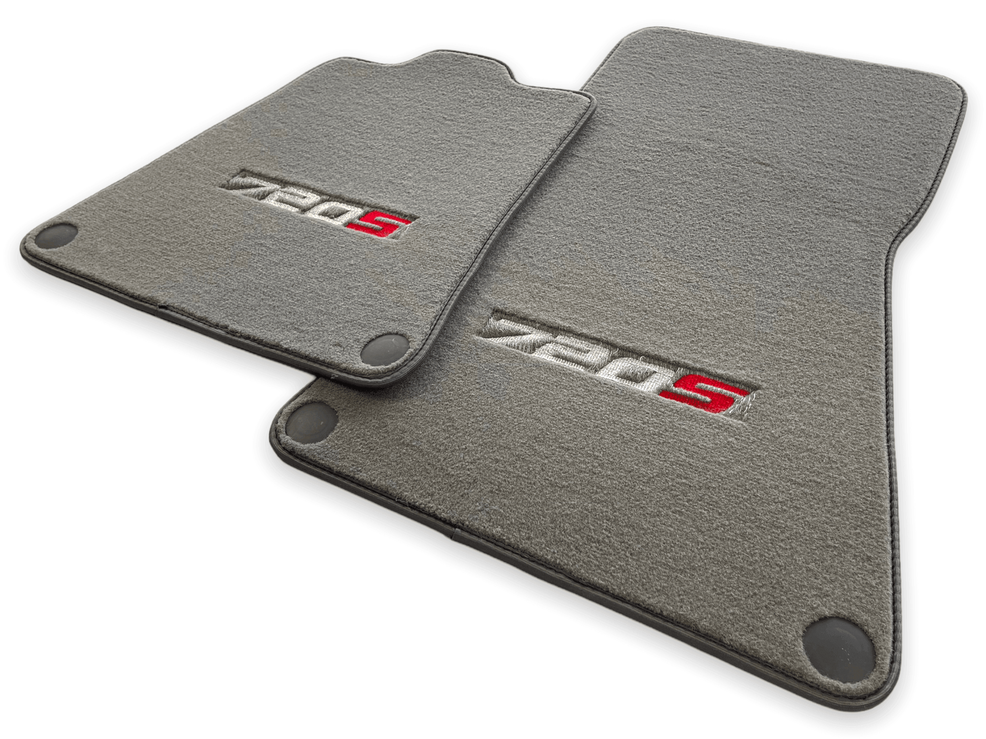 Floor Mats For McLaren 720S Gray Tailored Carpets Set AutoWin - AutoWin