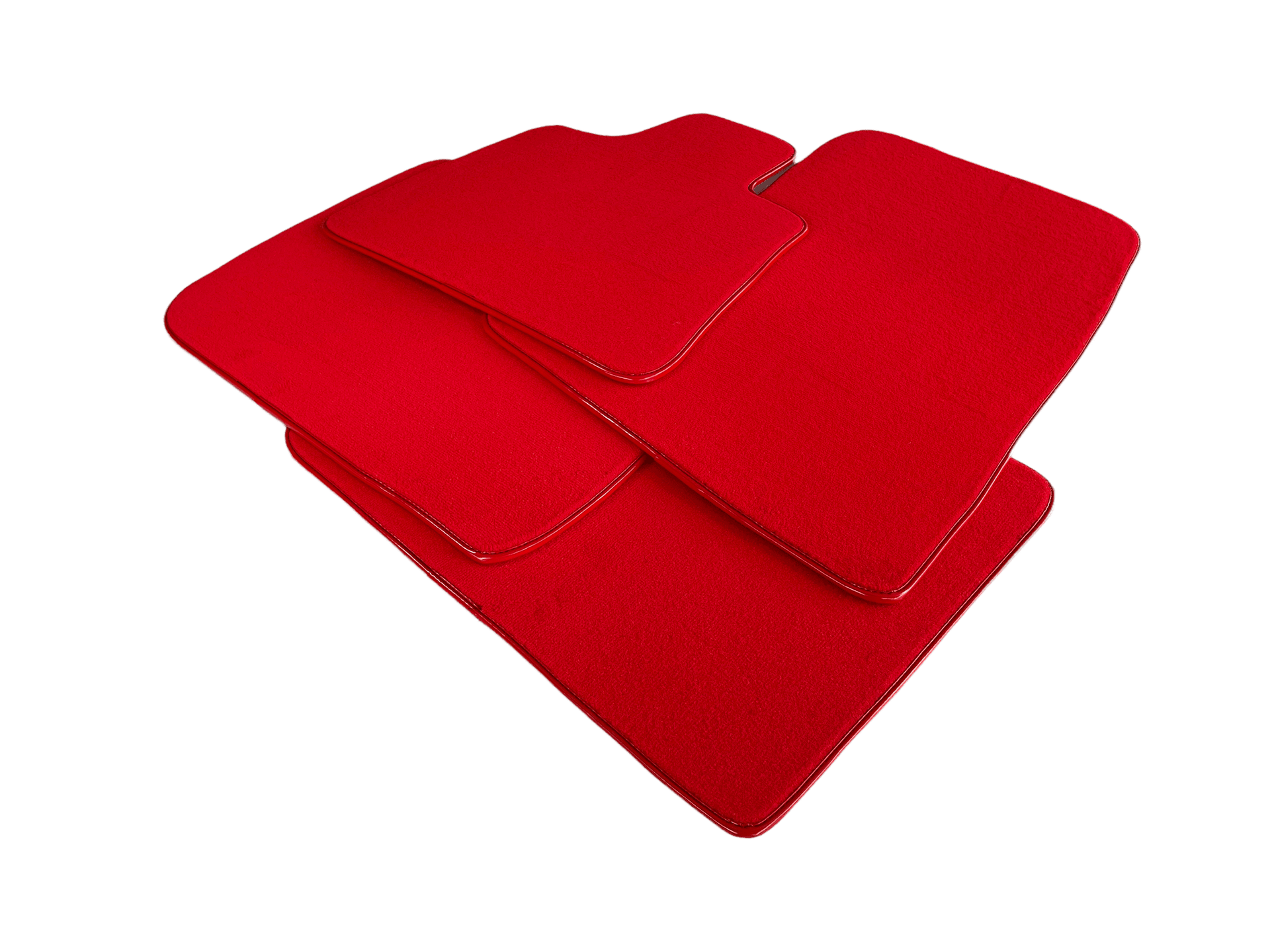 Floor Mats For Rolls Royce Phantom Drophead Coupe 2007–2016 Red - AutoWin
