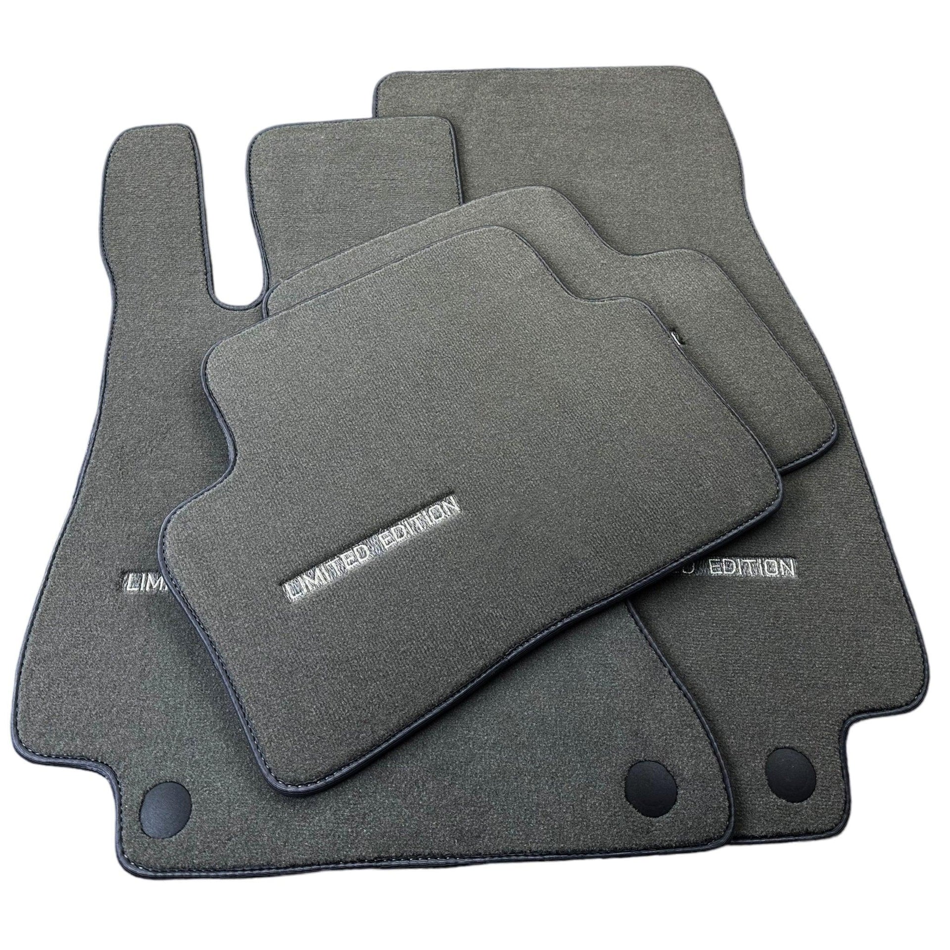 Gray Floor Mats For Mercedes Benz A-Class W177 Hatchback AMG (2018-2023) | Limited Edition - AutoWin