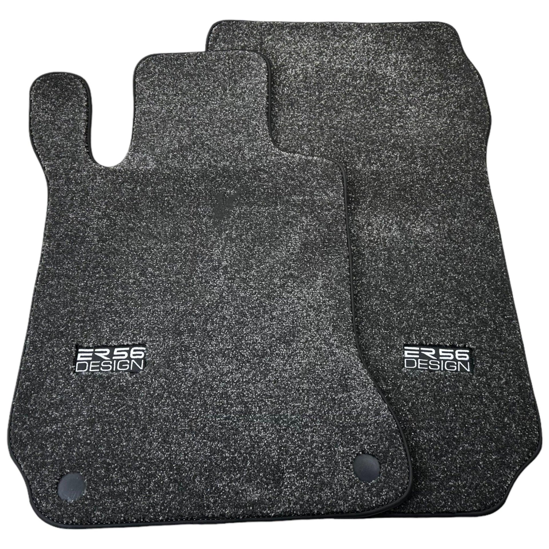 Gray Luxury Floor Mats For Mercedes Benz A-Class W177 Hybrid (2019-2023) | ER56 Design - AutoWin