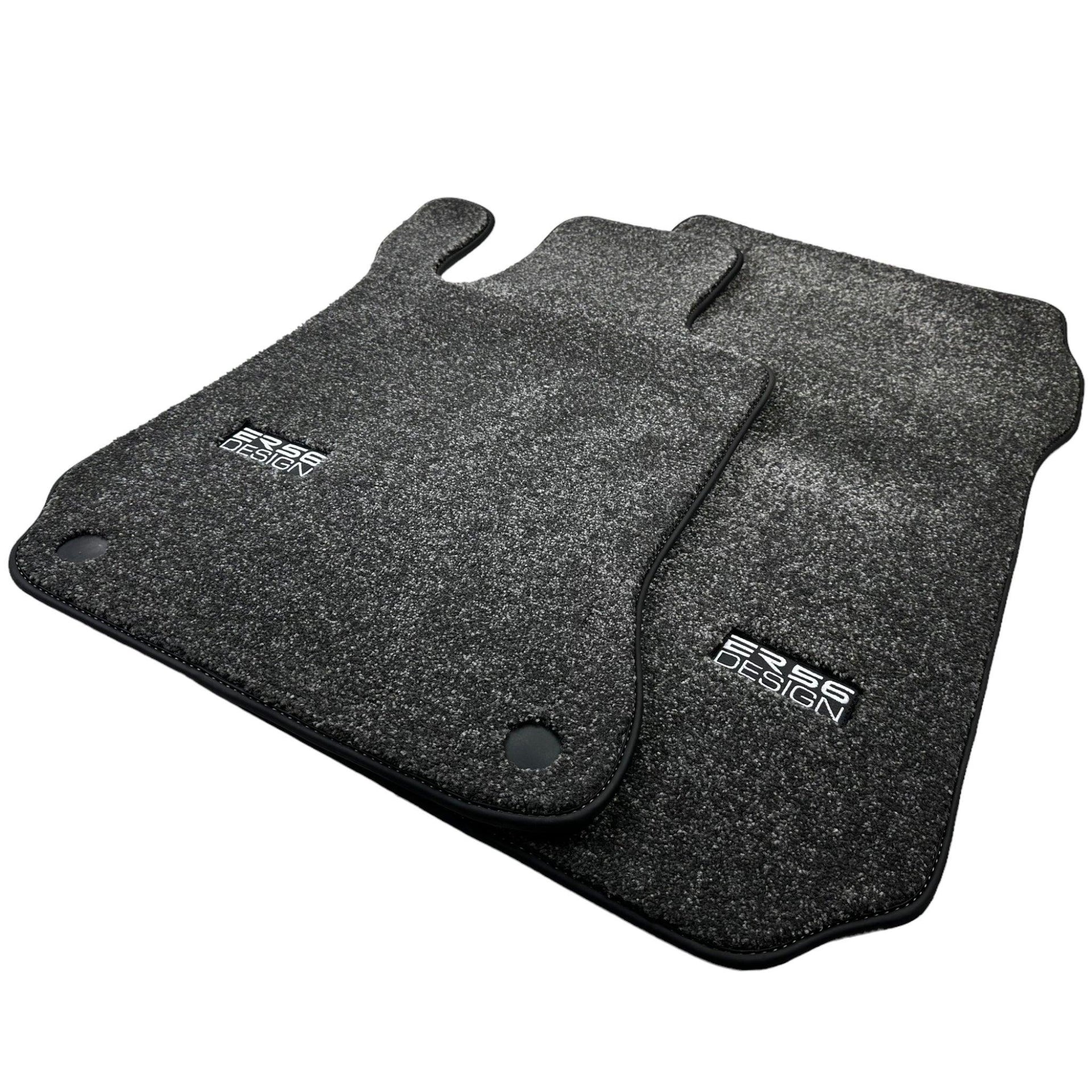 Gray Luxury Floor Mats For Mercedes Benz C-Class W205 Sedan (2014-2018) | ER56 Design - AutoWin