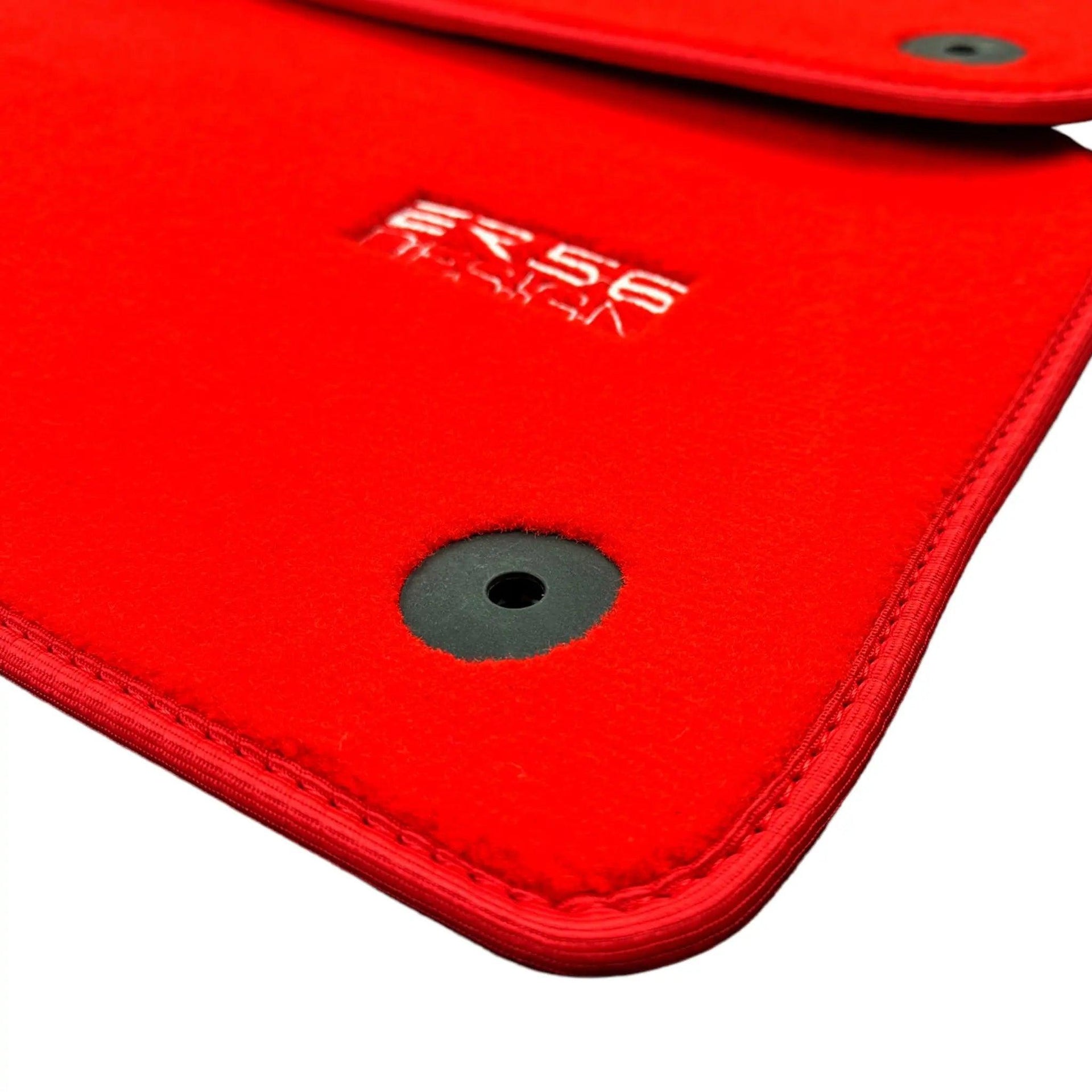 Red Floor Mats for Audi Q3 8U (2011-2018) | ER56 Design - AutoWin