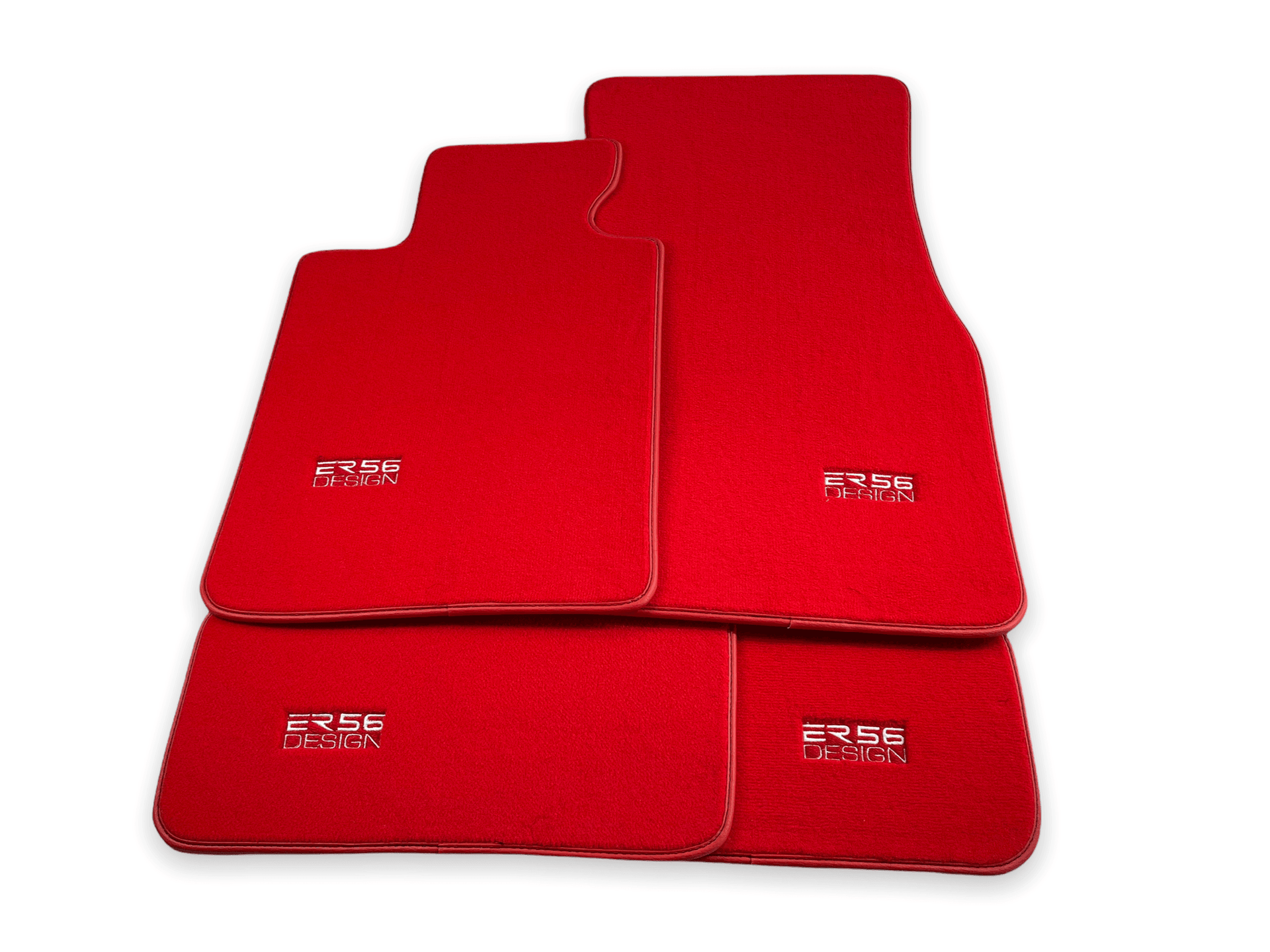 Red Floor Mats For BMW 2 Series F22 - ER56 Design Brand - AutoWin