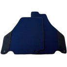 Dark Blue Floor Mats for Ferrari 360 Modena (1999-2005) with Alcantara Leather - AutoWin