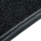 Black Leather Floor Mats for Rolls Royce Phantom VIII (2017-2024) ER56 Design - AutoWin