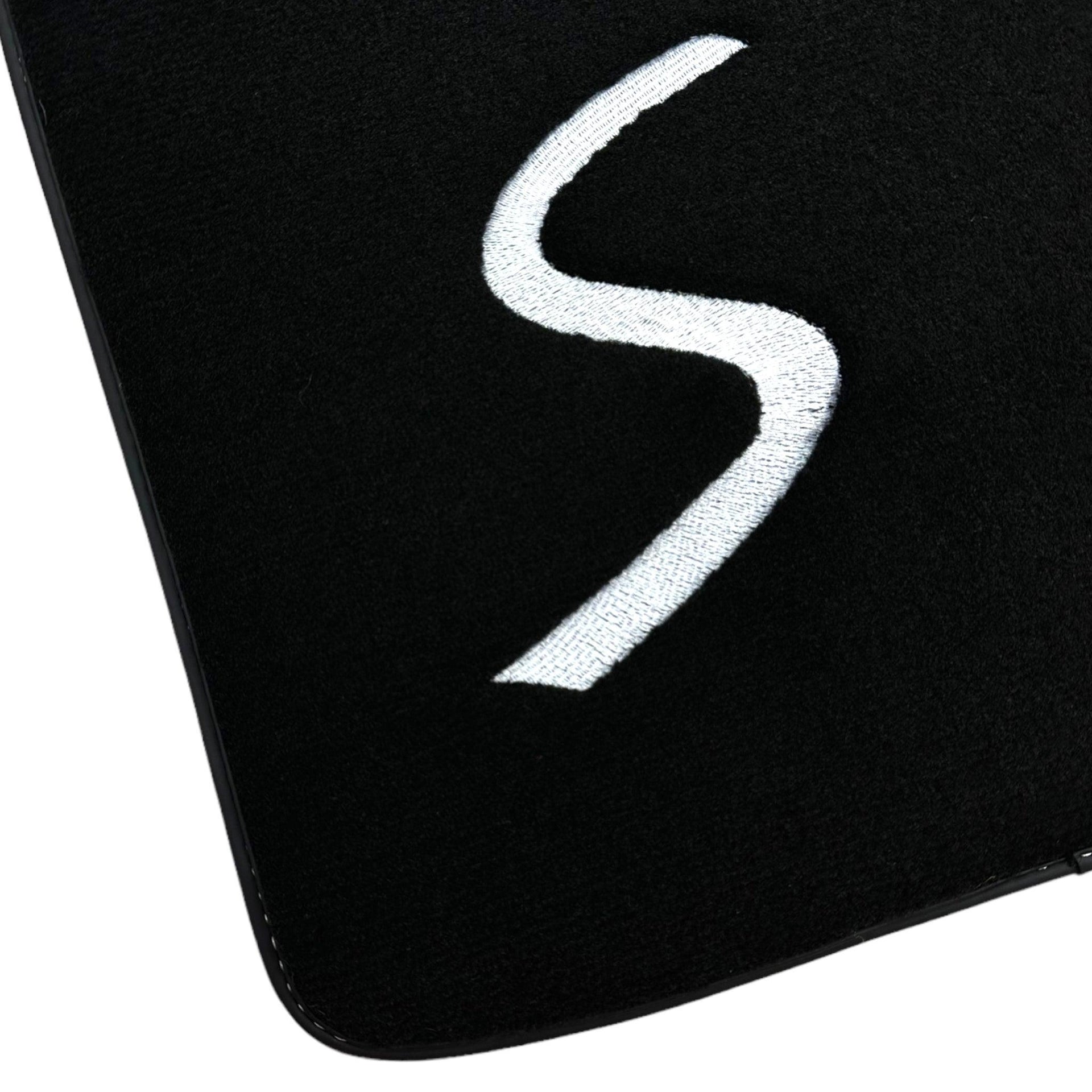 Black Floor Mats for Mini Cooper / One R53 (2001-2007) Cooper S - AutoWin