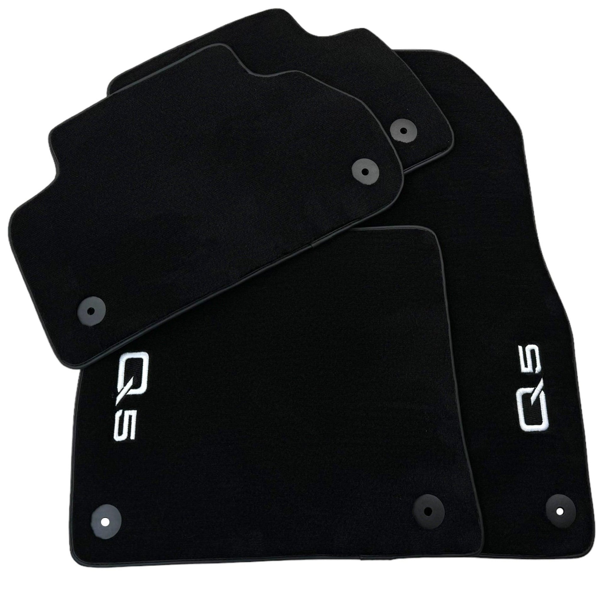 Black Floor Mats for Audi Q5 FY Hybrid (2017-2023) - AutoWin