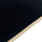 Black Floor Mats for Ferrari Purosangue with Leather and Beige Trim | Italian Edition - AutoWin