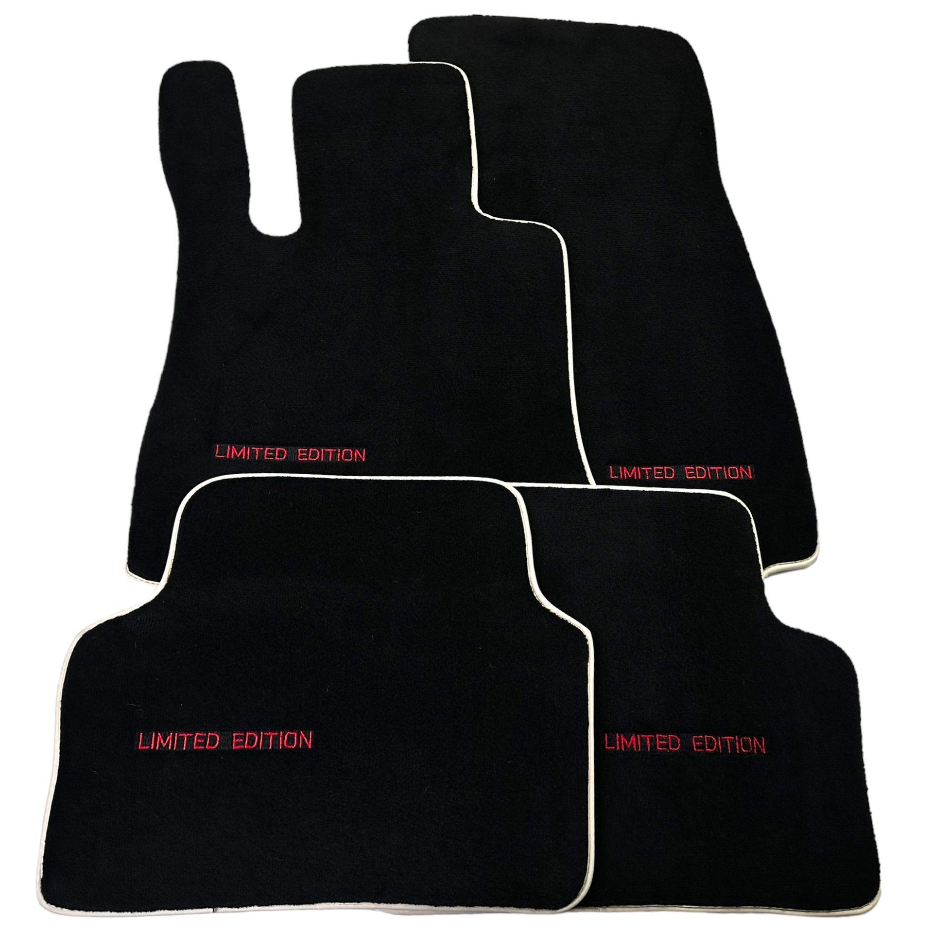 Black Floor Mats for Mercedes Benz E-Class S212 Estate Facelift (2013-2016) | Limited Edition - AutoWin