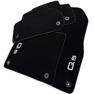 Black Floor Mats for Audi Q5 8R Hybrid (2008-2017) - AutoWin