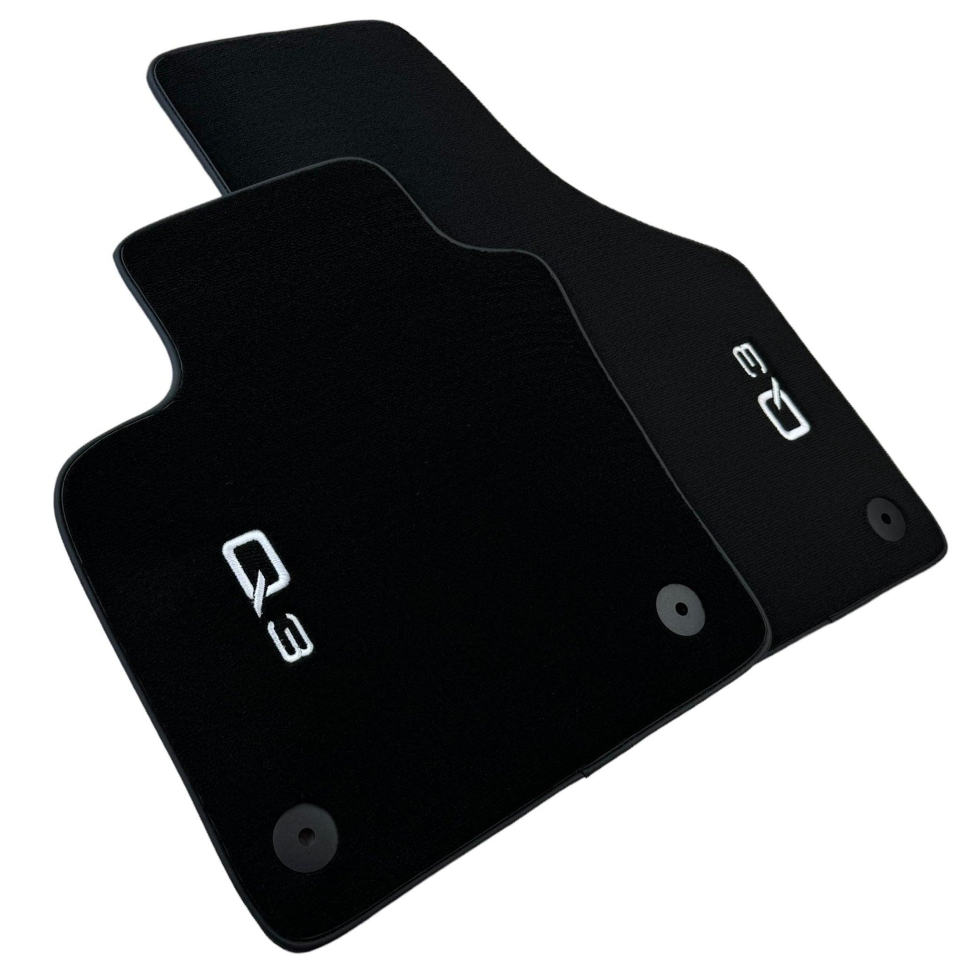 Black Floor Mats for Audi Q3 F3 Sportback (2018-2024) - AutoWin