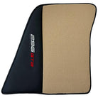 Beige Floor Mats for Ferrari 296 GTB (2022-2024) with Leather - AutoWin