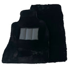 Black Sheepskin Floor Floor Mats For BMW 7 Series G12