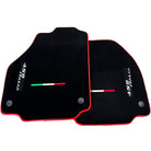 Floor Mats for Ferrari 458 Italia (2009-2015) with Red Trim - AutoWin