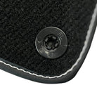 Black Floor Mats for Ferrari Portofino M with Leather | AutoWin