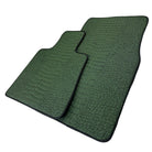 Green Leather Floor Mats for Rolls-Royce Phantom VIII (2017-2024) - AutoWin