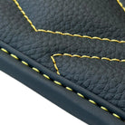 Black Leather Floor Mats for Rolls-Royce Dawn (2016-2023) ER56 Design - AutoWin