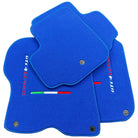 Blue Floor Mats for Ferrari GTC4 Lusso (2016-2023) Italian Edition - AutoWin