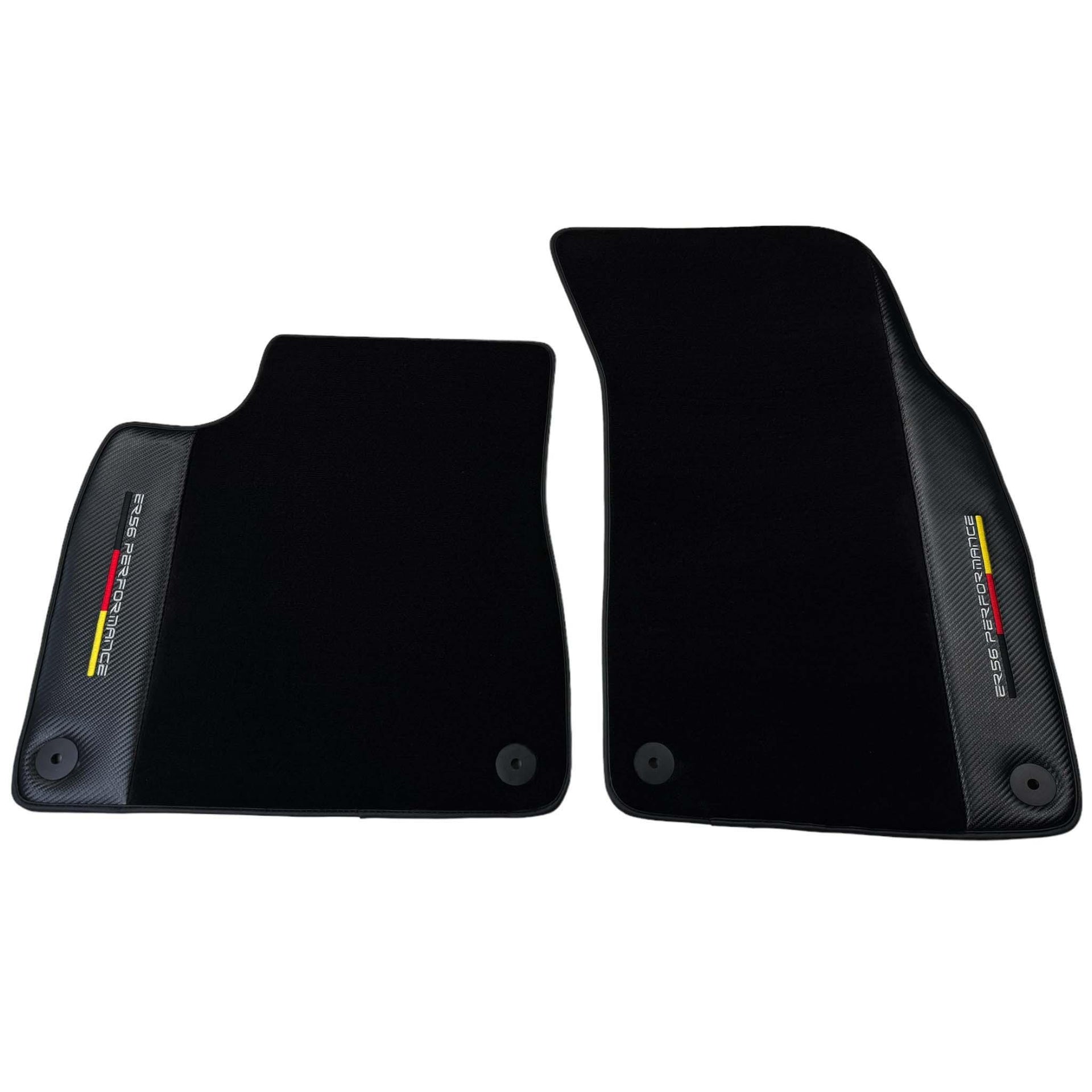 Black Floor Mats for Audi A8 A8 D4 Long (2010-2017) | ER56 Performance - AutoWin