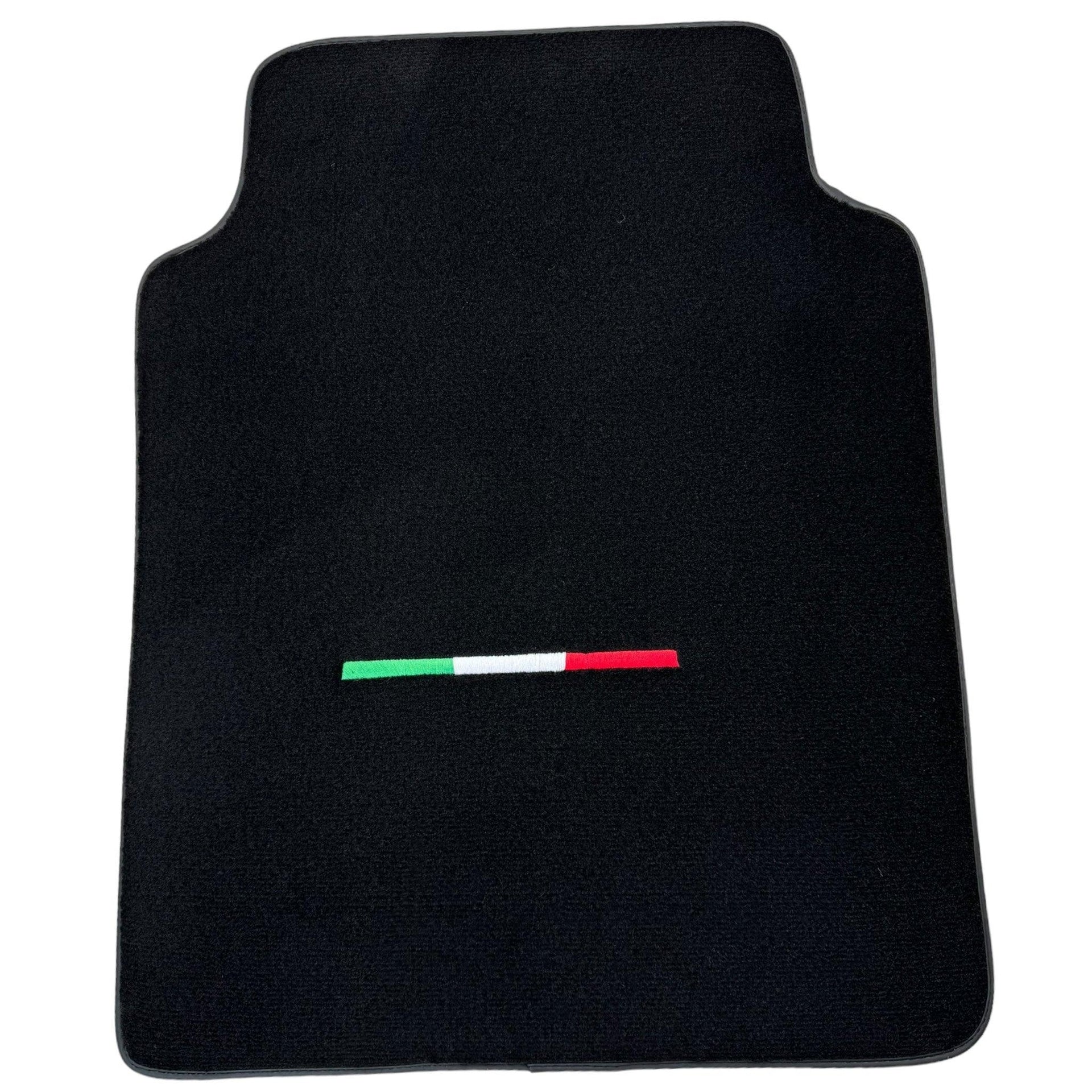Black Floor Mats for Maserati Quattroporte | Italian Edition - AutoWin