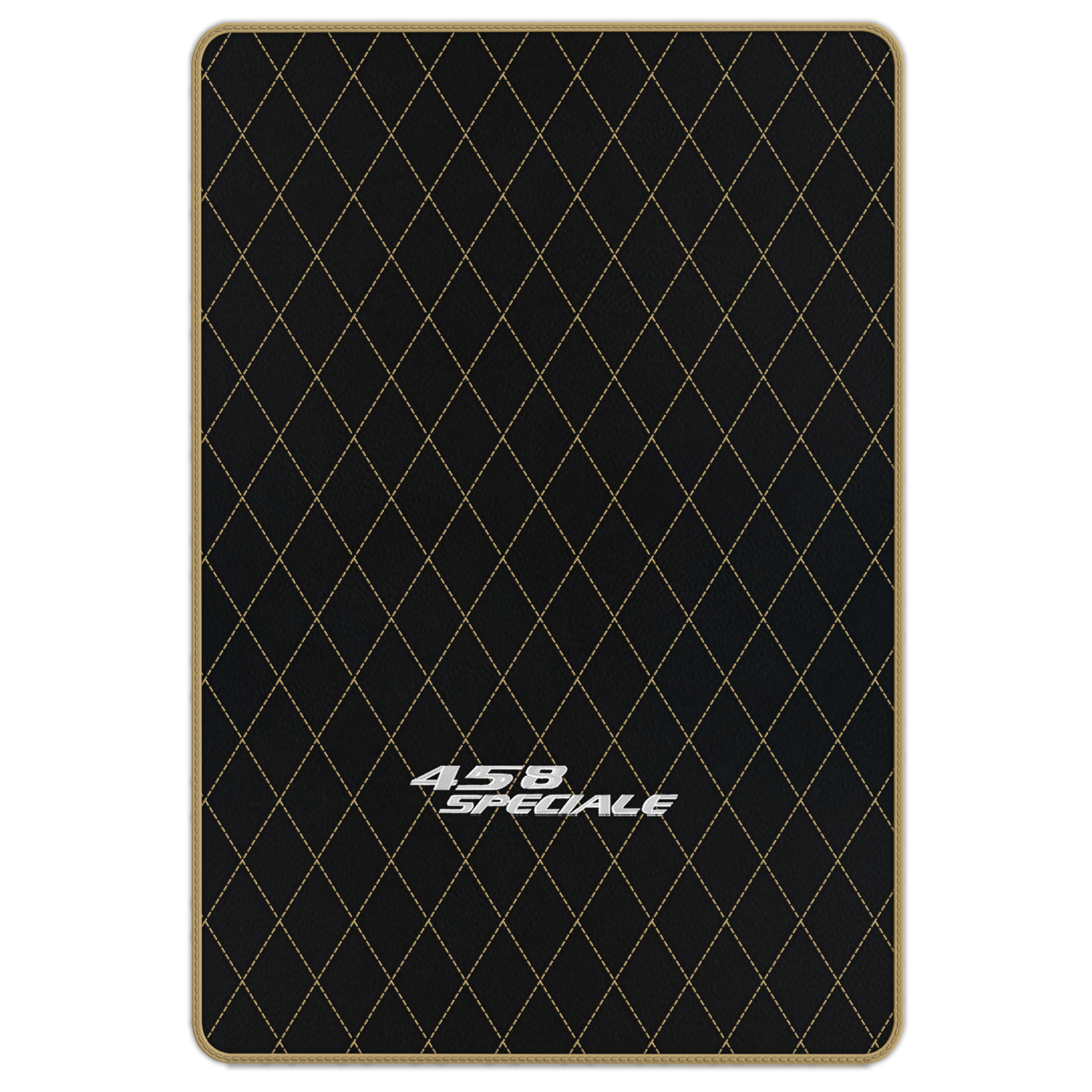 Premium Black Leather Floor Mats for Ferrari 296 GTS (2022-2025)