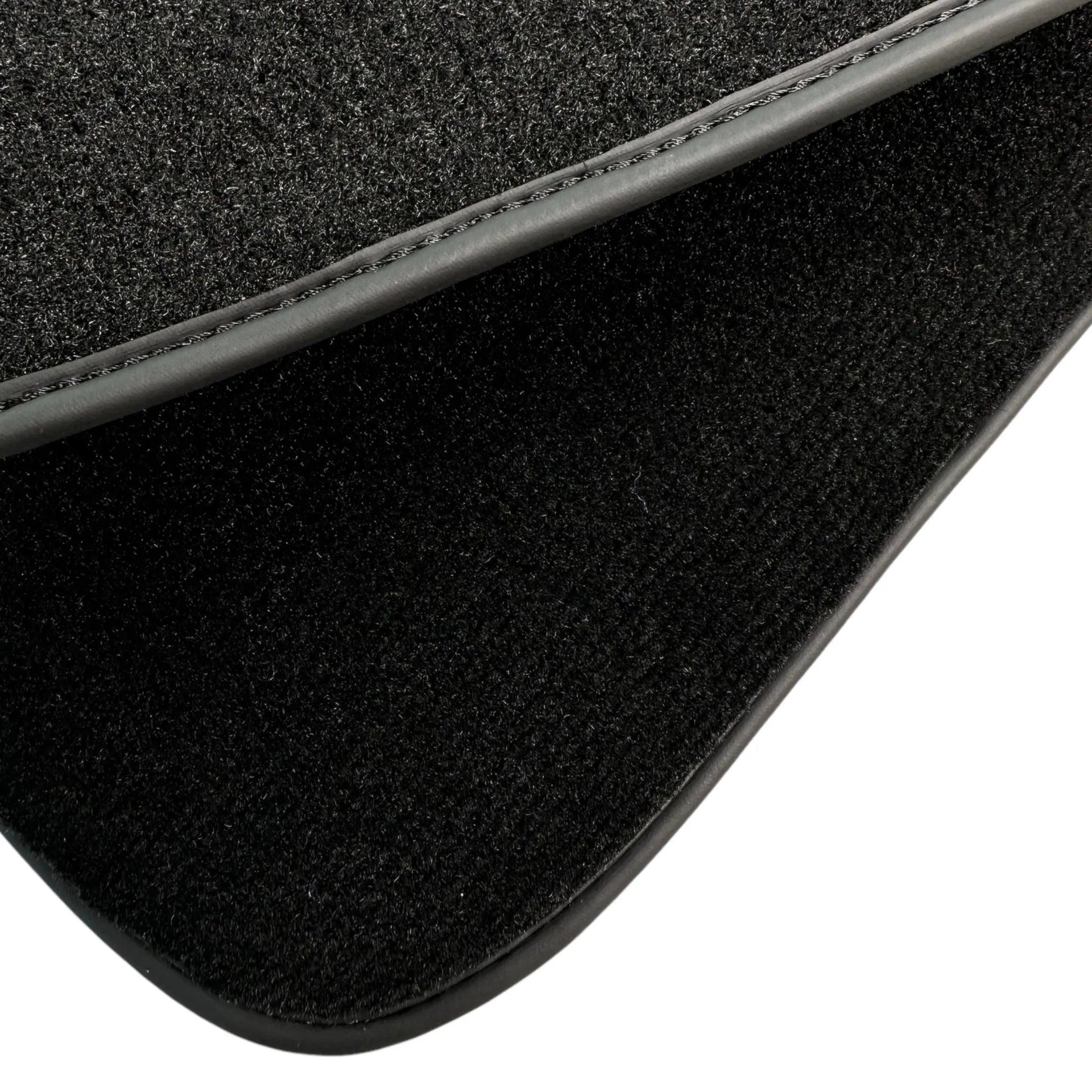 Black Floor Mats For BMW 4 Series F32 With Color Stripes Tailored Set Perfect Fit - AutoWin