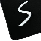 Black Floor Mats for Mini Cabrio R52 Convertible (2004-2009) - AutoWin