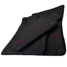 Black Leather Floor Mats For Mercedes Benz GLE-Class C292 Coupe (2015-2020) | ER56 Design - AutoWin