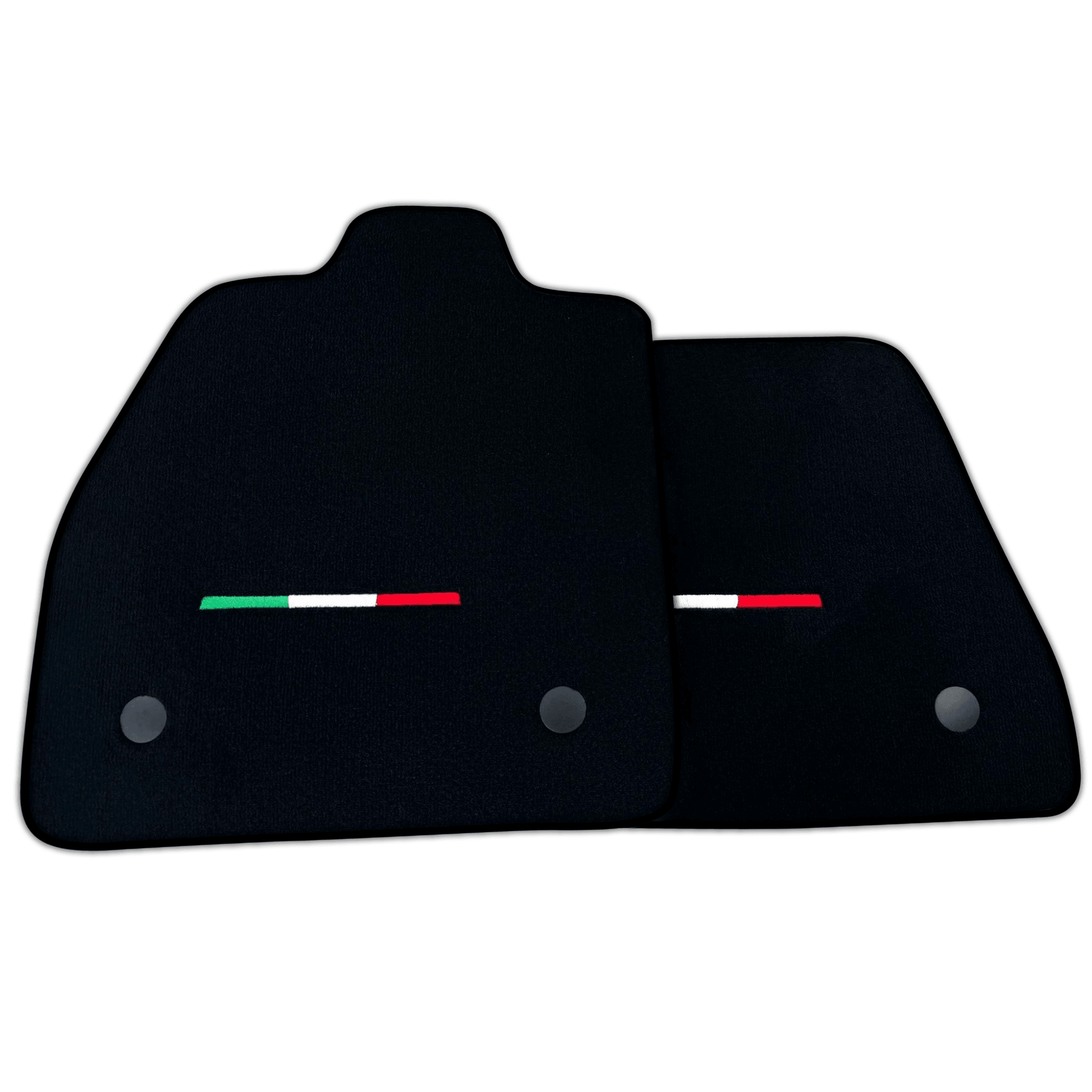 Black Floor Mats For Maserati MC20 (2020-2023) Italy Edition | Various Trim Colors