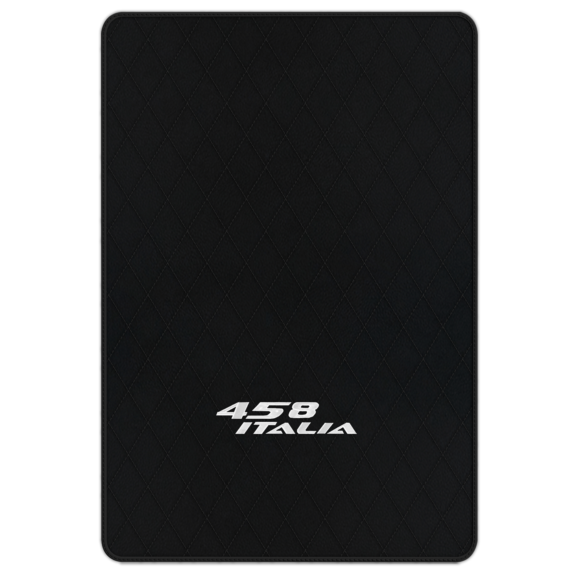 Premium Black Leather Floor Mats for Ferrari 458 Spider (2012-2015)