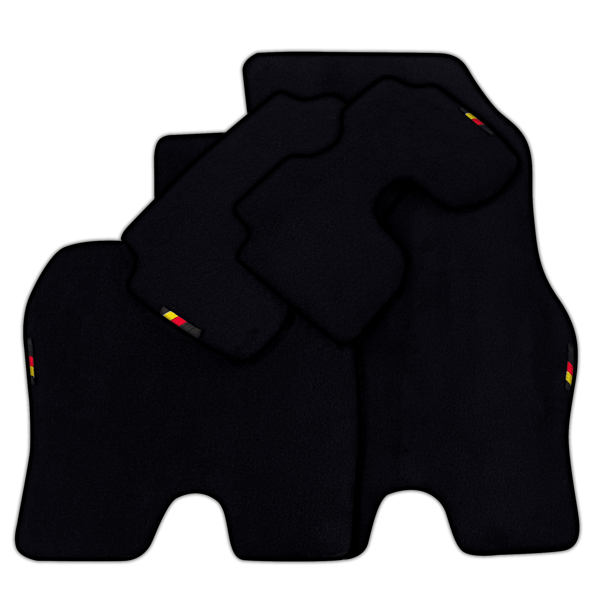 Black Floor Mats for BMW i8 German Edition | Various Trim Colors