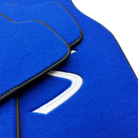 Blue Floor Mats for Mini Cabrio R52 Convertible (2004-2009) - AutoWin