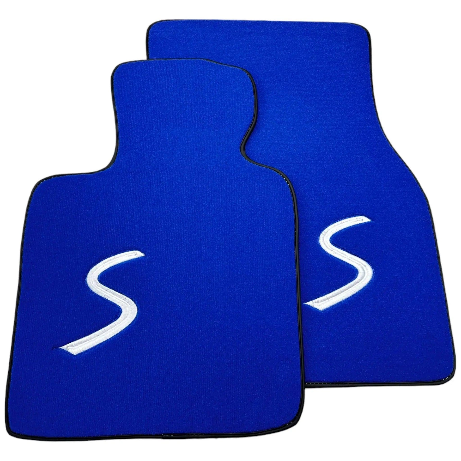 Blue Floor Mats for Mini Countryman F60 (2017-2023) - AutoWin