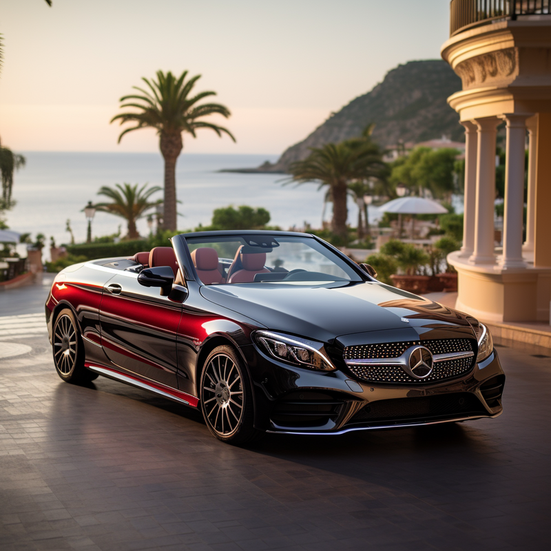 Elevate Your Mercedes-Benz C-Class A205 Convertible Facelift (2018-2023) with Autowin's Premium Floor Mats
