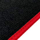 Black Floor Mats Red Trim for Pontiac FireBird (1993-2002) Trans Am - AutoWin
