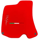 Red Floor Mats for Ferrari Portofino (2018-2023) Italian Edition - AutoWin