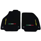 Floor Mats for Ferrari 488 GTB (2015-2022) Italian Edition | Black Trim - AutoWin