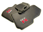 Carbon Leather Floor Mats For Nissan GT-R | Various Trim Colors