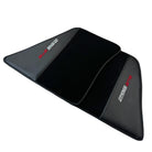 Black Floor Mats for Ferrari 296 GTB (2022-2024) with Carbon Fiber - AutoWin