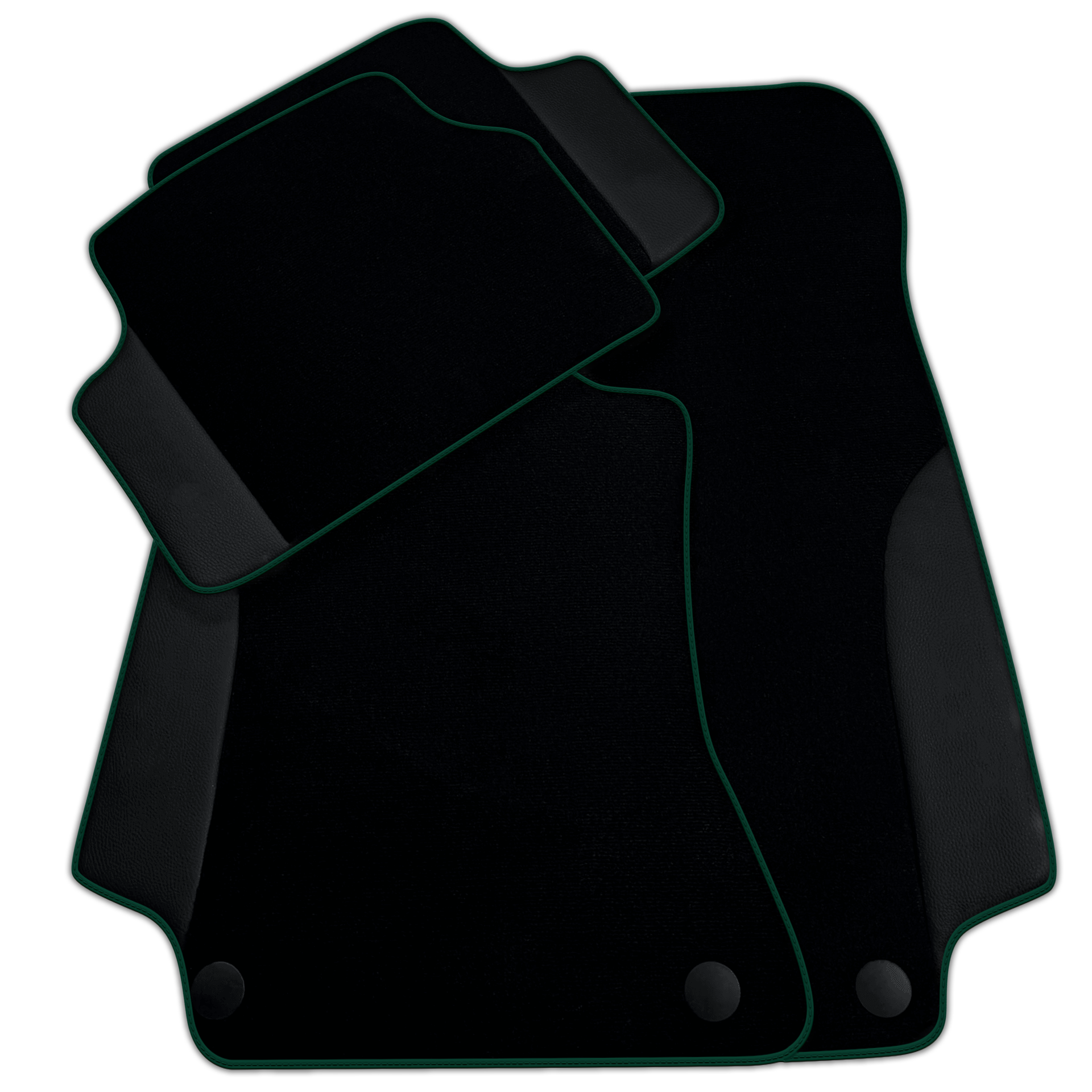 Customizable Black Floor Mats For Mercedes Benz E-Class W213 Sedan (2020-2023) Hybrid