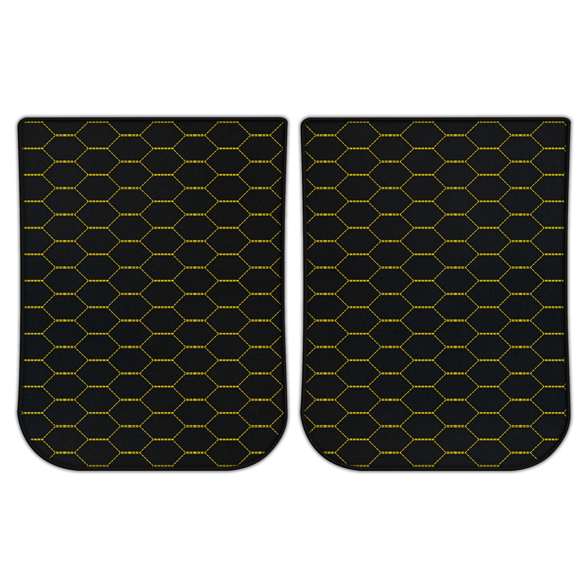 Customizable Leather Floor Mats with Divario Pattern for Ferrari LaFerrari (2013-2018) - AutoWin