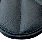 Black Leather Floor Mats for Rolls Royce Ghost Series II (2021-2024) ER56 Design - AutoWin