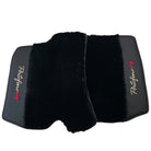 Black Sheepskin Floor Mats for Ferrari Portofino M (2018-2023) with Leather - AutoWin