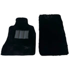 Black Sheepskin Floor Floor Mats For BMW 7 Series G12