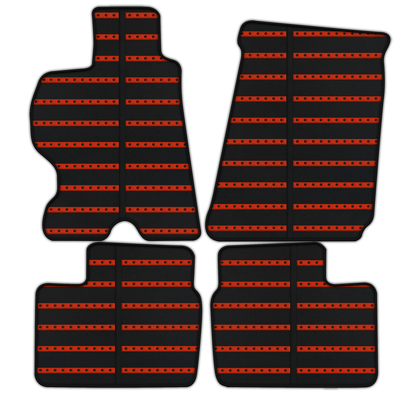 Leather Floor Mats with Daytona Design for Ferrari FF (2011-2016)